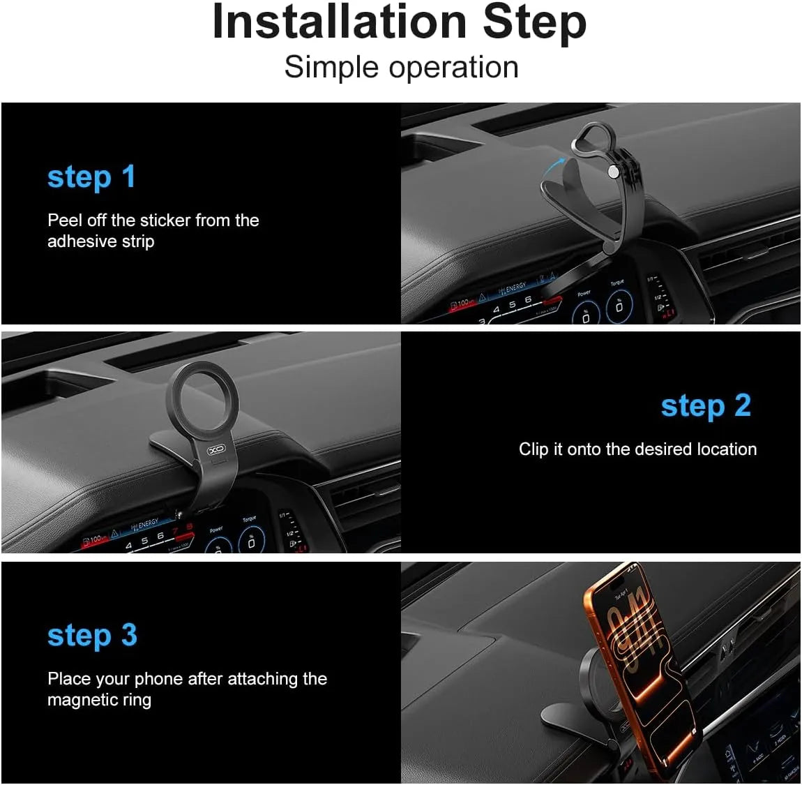 Car Phone Stand Clip