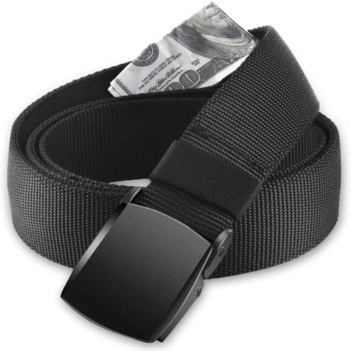 Hidden pocket belt