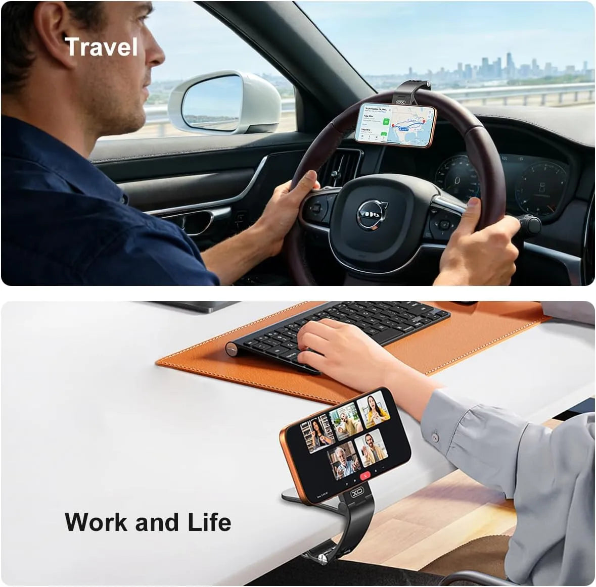 Car Phone Stand Clip